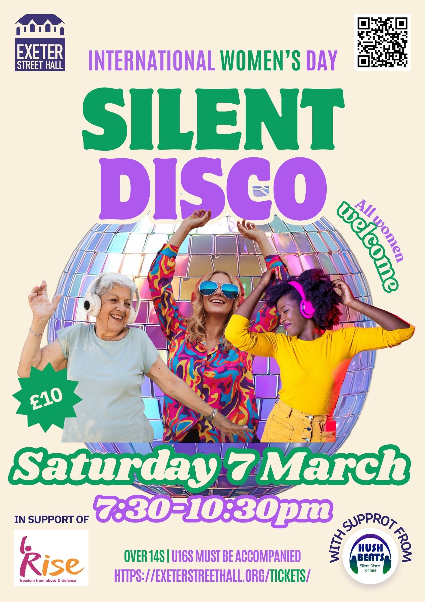 Silent Disco - Celebrating International Women's Day - CANCELLED